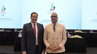 صورة بحضور المصرى فضل الله .. تعرف على تشكيل اللجنة الأولمبية الاماراتية بعد الانتخابات التى جرت اليوم  